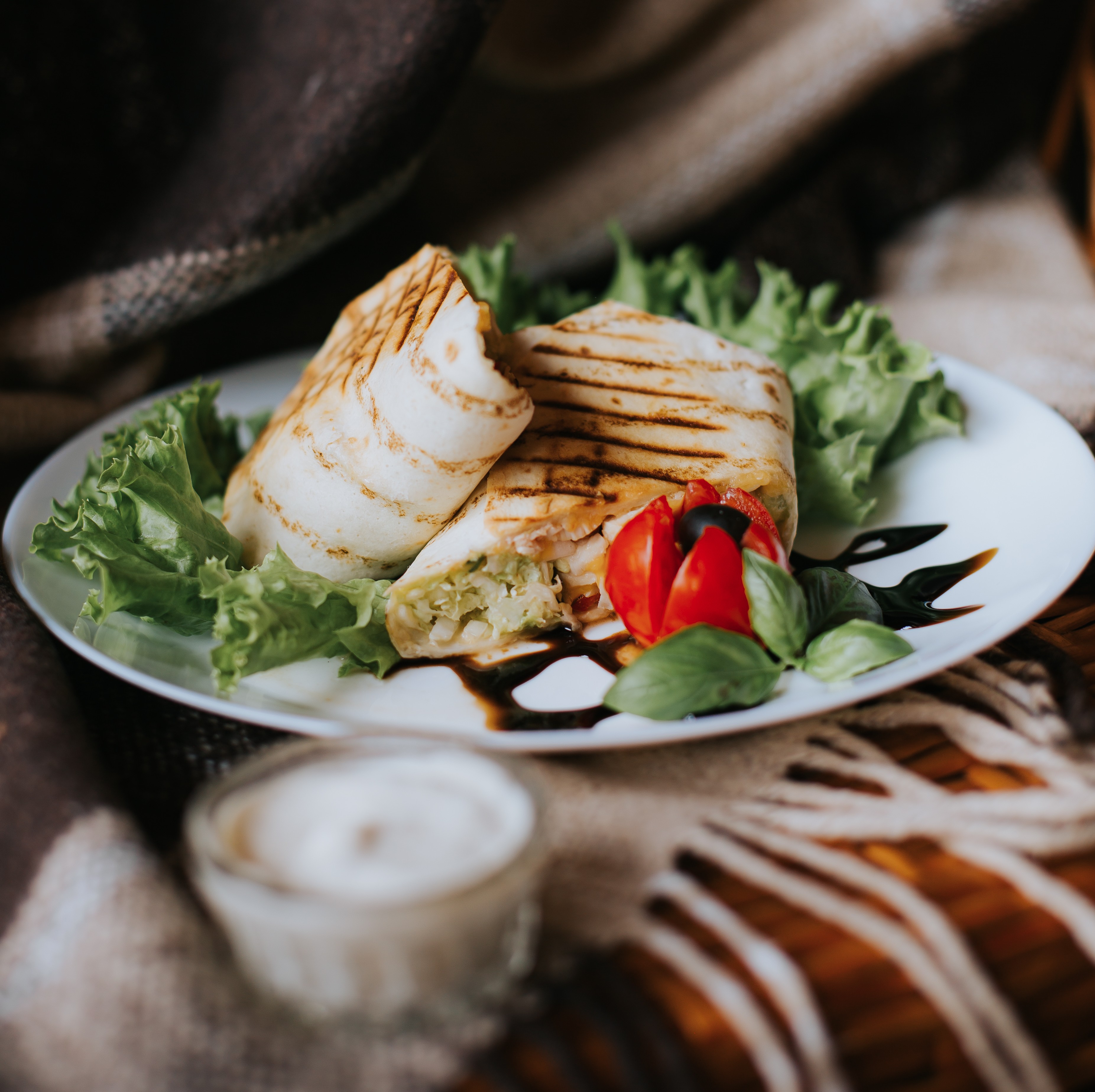 Лаваш з куркою